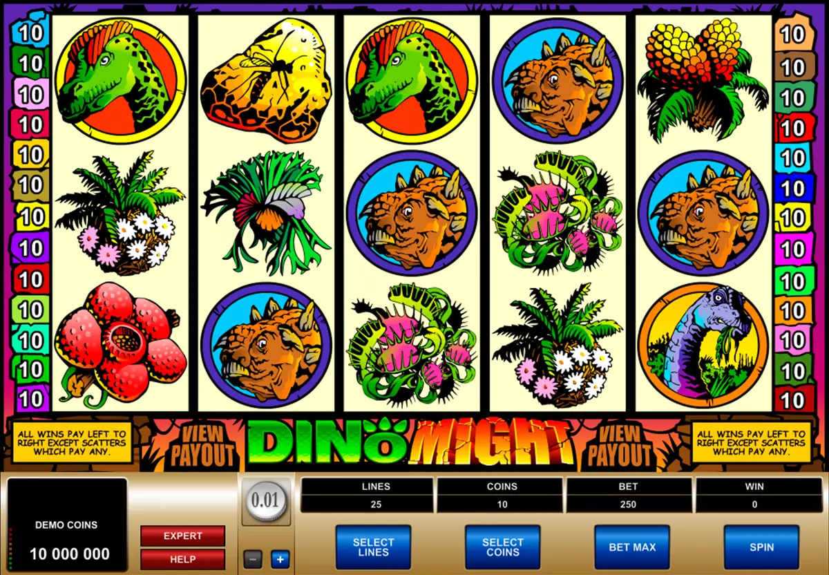 dino-might-microgaming