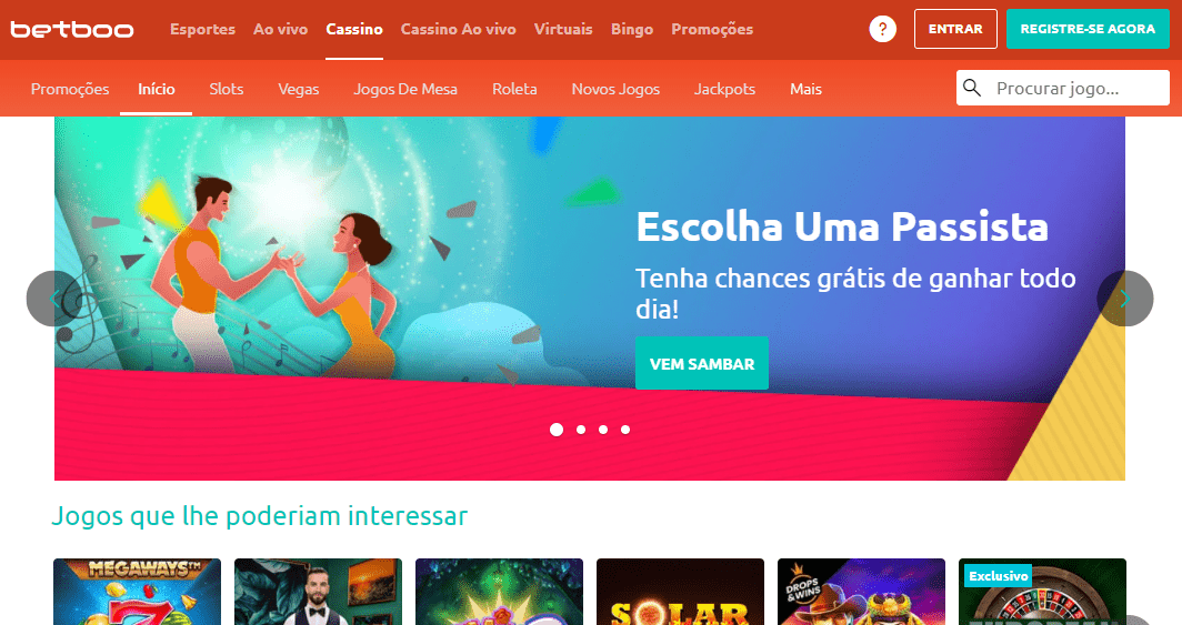 Betboo casino Brasil