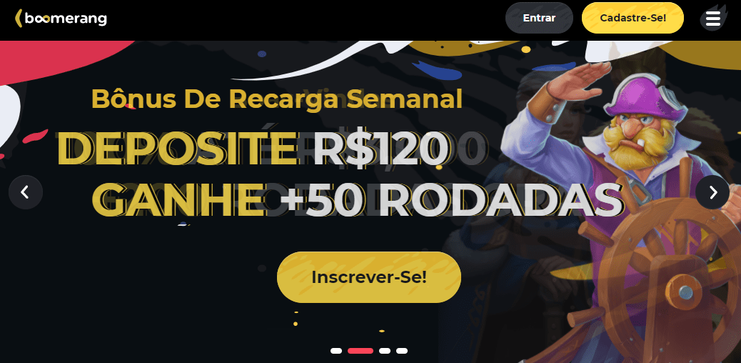 Boomerang casino online Brasil