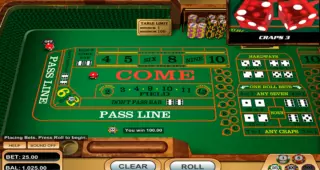 Craps Betsoft